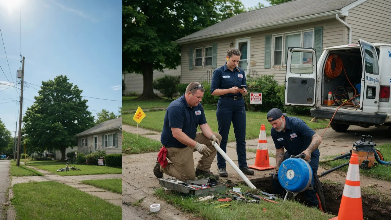 Sewer Line Repair in Eldena, IL near me